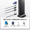USB-CVDK16 / ドッキングステーション（4K・HDMI×2画面出力・ACアダプタ付）