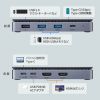 USB-CVDK17 ドッキングステーション(HDMI×2画面出力・LAN端子なし) USB-CVDK17 / ドッキングステーション(HDMI×2画面出力・LAN端子なし)
