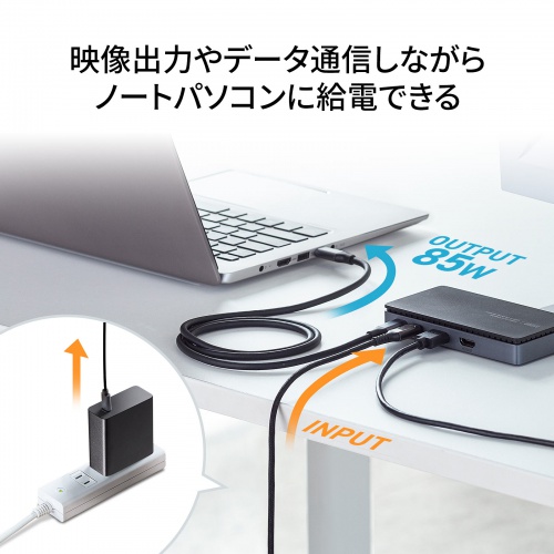 USB-CVDK17 / ドッキングステーション（HDMI×2画面出力・LAN端子なし）