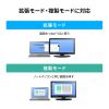 USB-CVDK18 / USB Type-Cドッキングステーション（スタンド一体型タイプ）