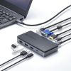 USB-CVDK19 USB Type-Cドッキングステーション(HDMI/VGA・2画面出力対応) USB-CVDK19 / USB Type-Cドッキングステーション(HDMI/VGA・2画面出力対応)
