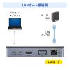 USB-CVDK19 / USB Type-Cドッキングステーション（HDMI/VGA・2画面出力対応）