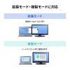 USB-CVDK19 USB Type-Cドッキングステーション(HDMI/VGA・2画面出力対応) USB-CVDK19 / USB Type-Cドッキングステーション(HDMI/VGA・2画面出力対応)