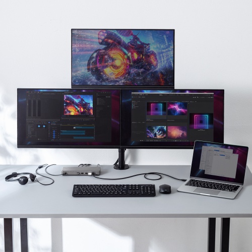 USB-CVDK20 / ドッキングステーション（HDMI/DisplayPort×4K×3画面出力対応）