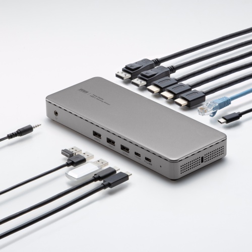 USB-CVDK20 / ドッキングステーション（HDMI/DisplayPort×4K×3画面出力対応）