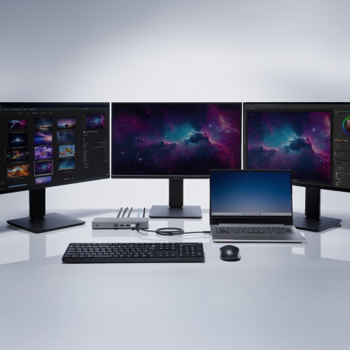 USB-CVDK20 / ドッキングステーション（HDMI/DisplayPort×4K×3画面出力対応）