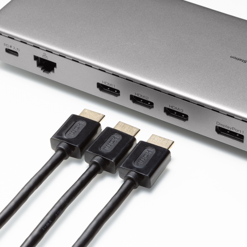 USB-CVDK20 / ドッキングステーション（HDMI/DisplayPort×4K×3画面出力対応）