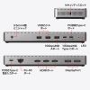 USB-CVDK20 ドッキングステーション(HDMI/DisplayPort・4K×3画面出力対応) USB-CVDK20 / ドッキングステーション(HDMI/DisplayPort・4K×3画面出力対応)