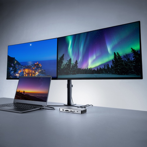 USB-CVDK21 / USB Type-Cドッキングステーション（HDMI×2画面・USBハブ×7ポート）
