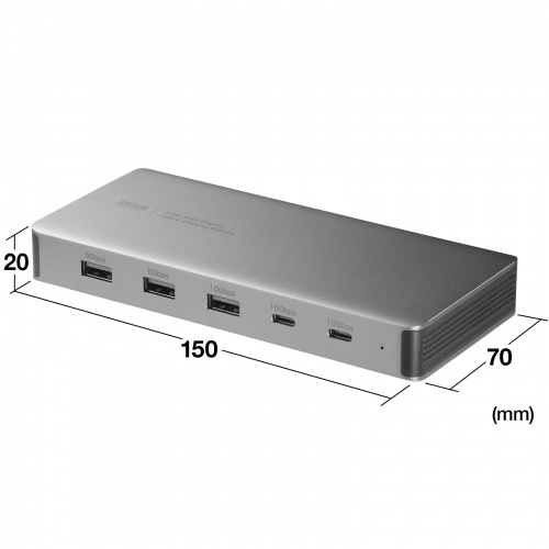 USB-CVDK21 / USB Type-Cドッキングステーション（HDMI×2画面・USBハブ×7ポート）