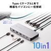 USB-CVDK21 USB Type-Cドッキングステーション(HDMI×2画面・USBハブ×7ポート) USB-CVDK21 / USB Type-Cドッキングステーション(HDMI×2画面・USBハブ×7ポート)