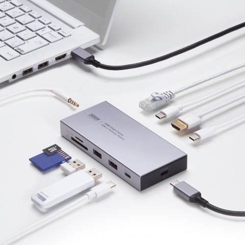USB-CVDK22 / USB Type-Cドッキングステーション（10in1）