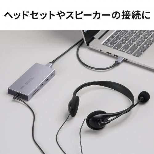 USB-CVDK22 / USB Type-Cドッキングステーション（10in1）