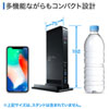 USB-CVDK4 タブレットスタンド付き4K対応ドッキングステーション USB-CVDK4 / タブレットスタンド付き4K対応ドッキングステーション