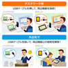 USB-CVDK4 タブレットスタンド付き4K対応ドッキングステーション USB-CVDK4 / タブレットスタンド付き4K対応ドッキングステーション