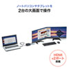 USB-CVDK5 / VESAマウント対応Type-C・USB3.1A接続ドッキングステーション