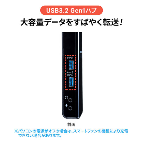 USB-CVDK7 / Type-C・USB A接続デュアルHDMIドッキングステーション