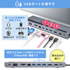 USB-CVDK8 USB Type-Cドッキングステーション(HDMI/VGA対応)	 USB-CVDK8 / USB Type-Cドッキングステーション(HDMI/VGA対応)
