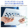 USB-CVDK9STN USB Type-Cドッキングステーション(スタンド付き) USB-CVDK9STN / USB Type-Cドッキングステーション(スタンド付き)