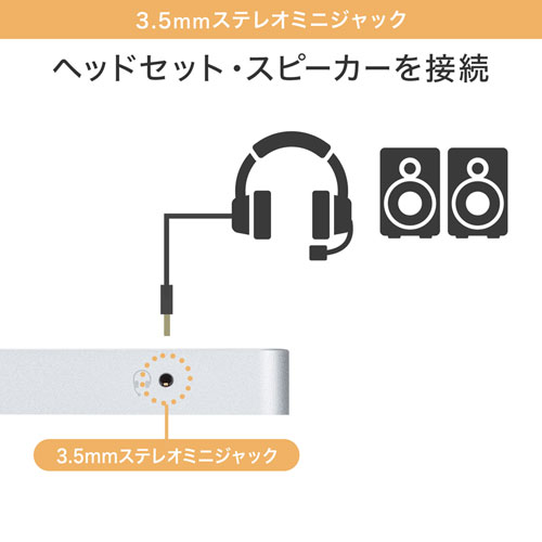 USB-CVDK9 / USB Type-Cドッキングステーション（マグネットタイプ）