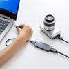 USB-CVHDUVC1 USB-HDMIカメラアダプタ(USB3.2 Gen1) USB-CVHDUVC1 / USB-HDMIカメラアダプタ(USB3.2 Gen1)