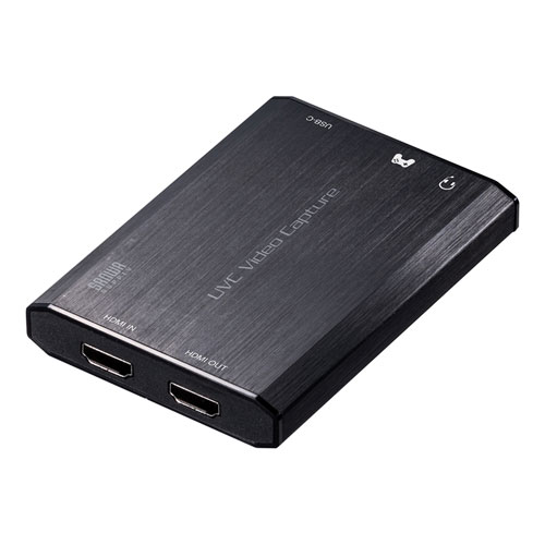 USB-CVHDUVC3 / HDMIキャプチャー（USB3.2 Gen1・4K パススルー出力付き）