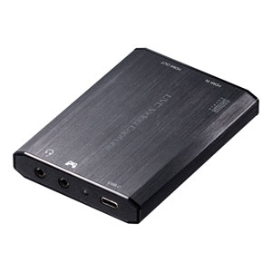 USB-CVHDUVC3 / HDMIキャプチャー(USB3.2 Gen1・4K パススルー出力付き)