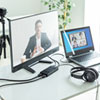 USB-CVHDUVC5 HDMIキャプチャー(2入力・スイッチャー付き) USB-CVHDUVC5 / HDMIキャプチャー(2入力・スイッチャー付き)