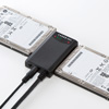USB-CVIDE4 HDDコピー機能付きSATA - USB3.0変換ケーブル USB-CVIDE4 / HDDコピー機能付きSATA - USB3.0変換ケーブル