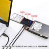 USB-CVIDE6 IDE/SATA-USB3.0変換ケーブル USB-CVIDE6 / IDE/SATA-USB3.0変換ケーブル