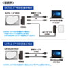 USB-CVIDE7 SATA-USB3.1 Gen2変換ケーブル USB-CVIDE7 / SATA-USB3.1 Gen2変換ケーブル