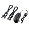 USB-CVIDE7 SATA-USB3.1 Gen2変換ケーブル USB-CVIDE7 / SATA-USB3.1 Gen2変換ケーブル