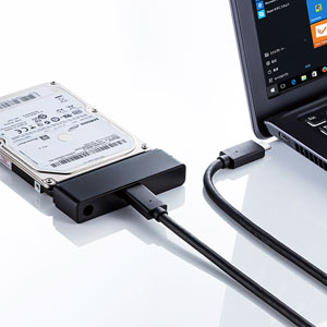 USB-CVIDE7 / SATA-USB3.1 Gen2変換ケーブル
