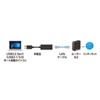 USB-CVLAN1BK 有線LANアダプタ(USB3.2 LAN変換・ブラック) USB-CVLAN1BK / 有線LANアダプタ(USB3.2 LAN変換・ブラック)