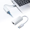 USB-CVLAN1WN 有線LANアダプタ(USB A Gen1-LAN変換・Gigabit対応・ホワイト) USB-CVLAN1WN / 有線LANアダプタ(USB A Gen1-LAN変換・Gigabit対応・ホワイト)