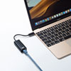 USB-CVLAN2BK USB3.2 TypeC-LAN変換アダプタ(ブラック) USB-CVLAN2BK / USB3.2 TypeC-LAN変換アダプタ(ブラック)