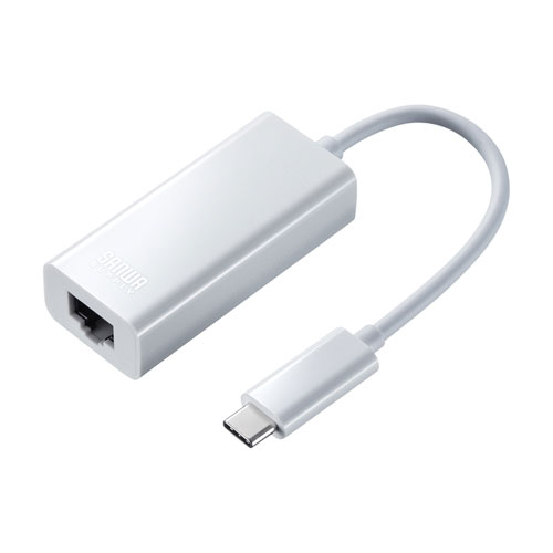 USB-CVLAN2WN / 有線LANアダプタ（USB Type-C-LAN変換・Gigabit対応・ホワイト）