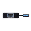 USB-CVLAN3BK 有線LANアダプタ(USB3.2 LAN変換・USBハブポート付・ブラック) USB-CVLAN3BK / 有線LANアダプタ(USB3.2 LAN変換・USBハブポート付・ブラック)