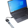 USB-CVLAN7BK / USB Type-C-LAN変換アダプタ（PD対応・ブラック）