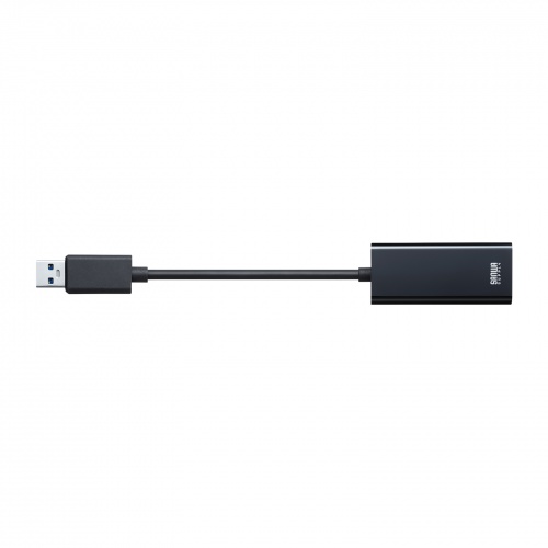 USB-CVLAN8BK / USB-LAN変換アダプタ(1Gbps・USB-A接続)