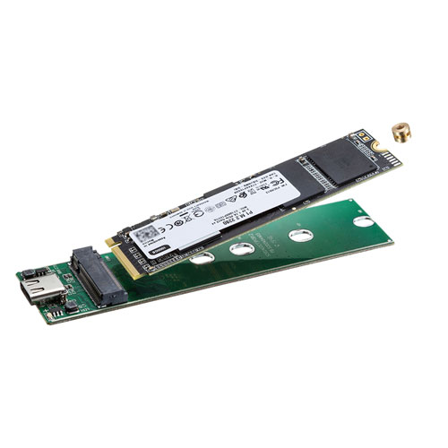 USB-CVNVM1 / M.2 PCIe/NVMe SSDケース