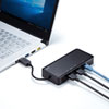 USB-CVU3HD3 / USB3.1-HDMIディスプレイアダプタ(4K対応・ 2出力・LAN-ポート付き)