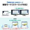 USB-CVU3HD3 / USB3.1-HDMIディスプレイアダプタ(4K対応・ 2出力・LAN-ポート付き)