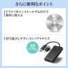 USB-CVU3HD4 USB A/Type-C両対応HDMIディスプレイアダプタ(4K/30Hz対応) USB-CVU3HD4 / USB A/Type-C両対応HDMIディスプレイアダプタ(4K/30Hz対応)