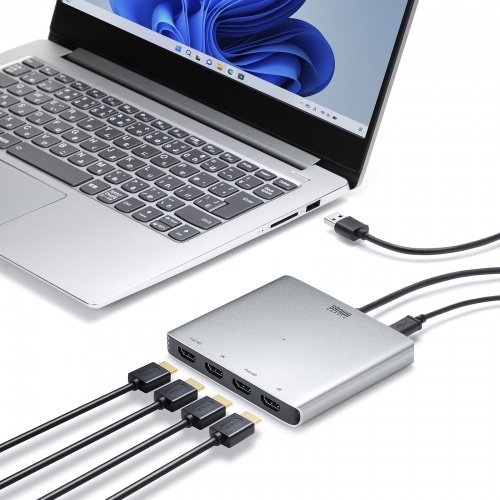 USB-CVU3HD2【USB3.0-HDMIディスプレイアダプタ（4K対応）】USB
