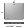 USB-CVU3HD7 / USB-HDMIディスプレイアダプタ（4画面出力）