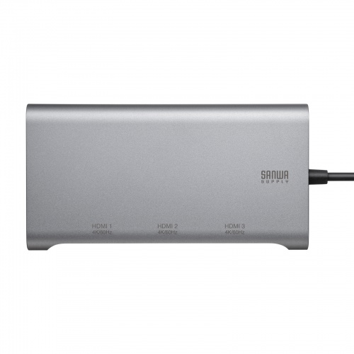 USB-CVU3HD8 / USB-HDMIディスプレイアダプタ（4K×3画面出力）