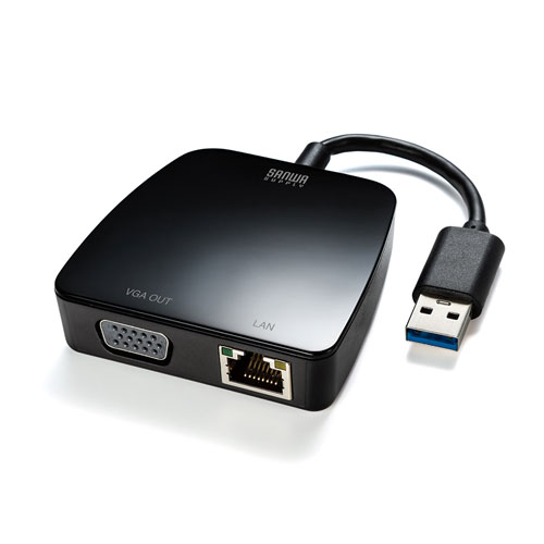 USB-CVU3VL1 / 有線LANアダプタ（USB3.1 アナログVGA・LAN変換）