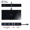USB-DKM10BK USB Type-Cドッキングステーション USB-DKM10BK / USB Type-Cドッキングステーション