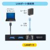 USB-DKM10BK USB Type-Cドッキングステーション USB-DKM10BK / USB Type-Cドッキングステーション